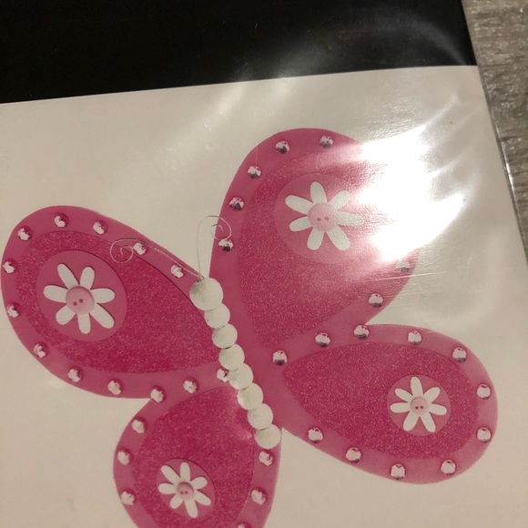 doodlebug design plain & simple large & small chipboard butterly (1 ea.) c. 2007 - Picture 9 of 15